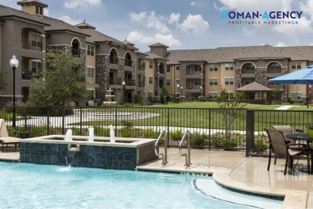 A luxury senior living community - Trinity Courtyard